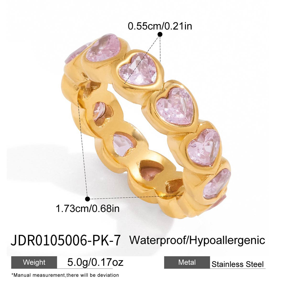 Rovia Gemstone Band Ring