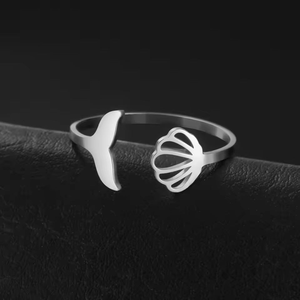 Marina Mermaid Tail Ring