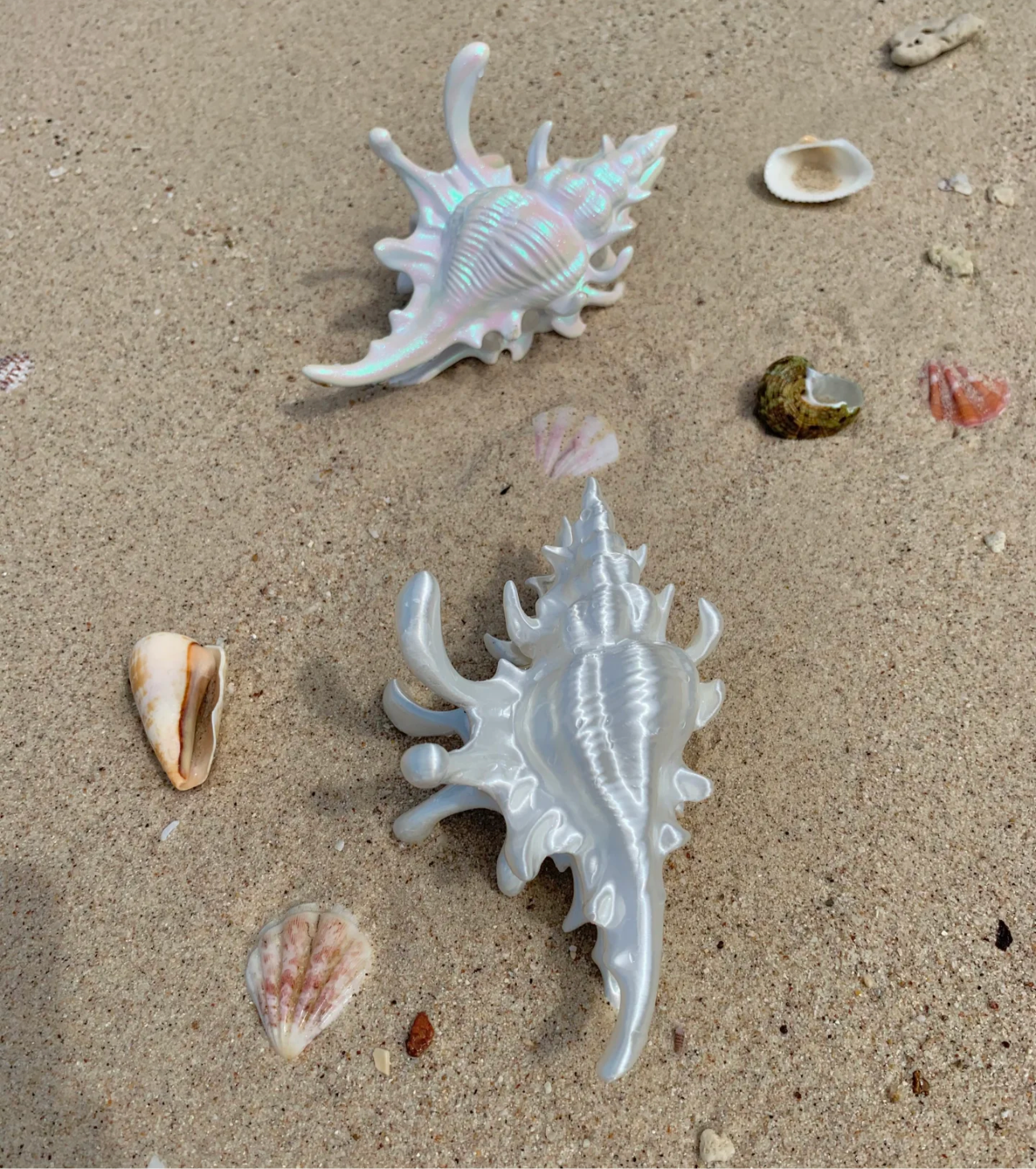 Sound of the ocean hair clips