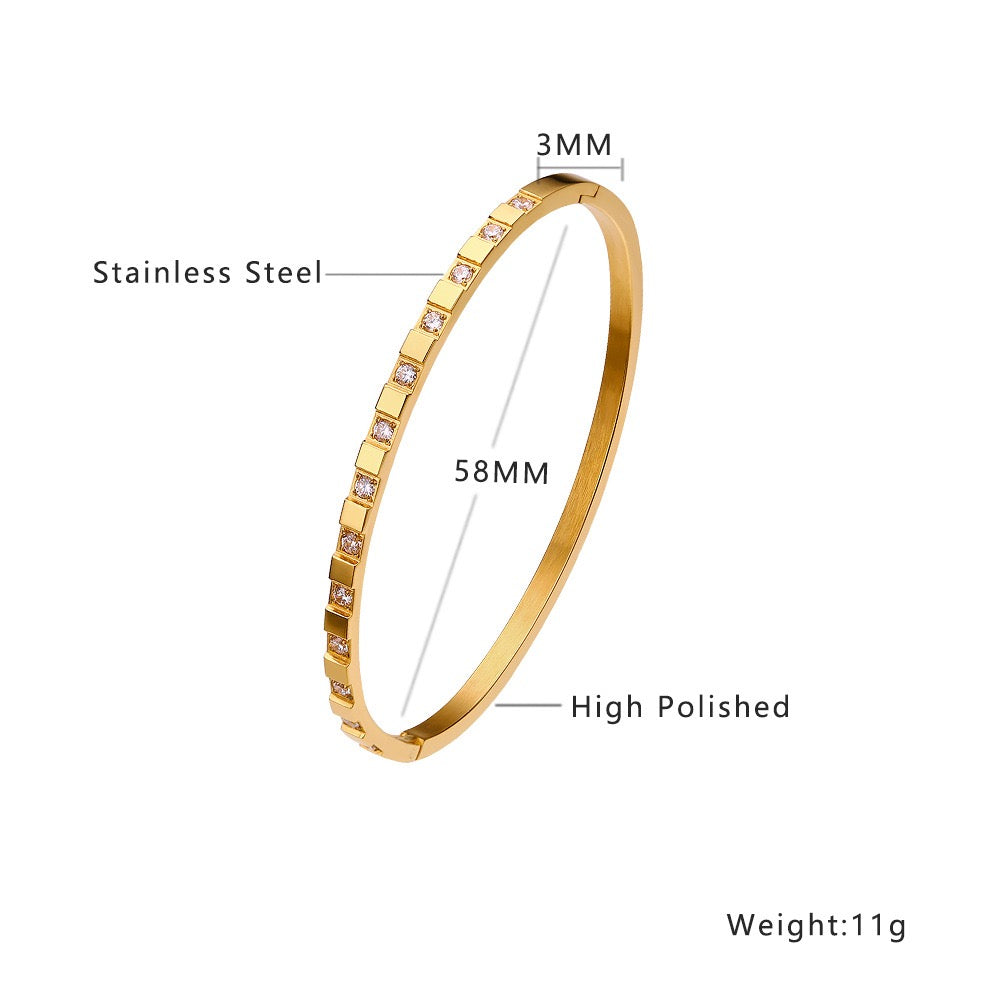 Dainty rock bangles