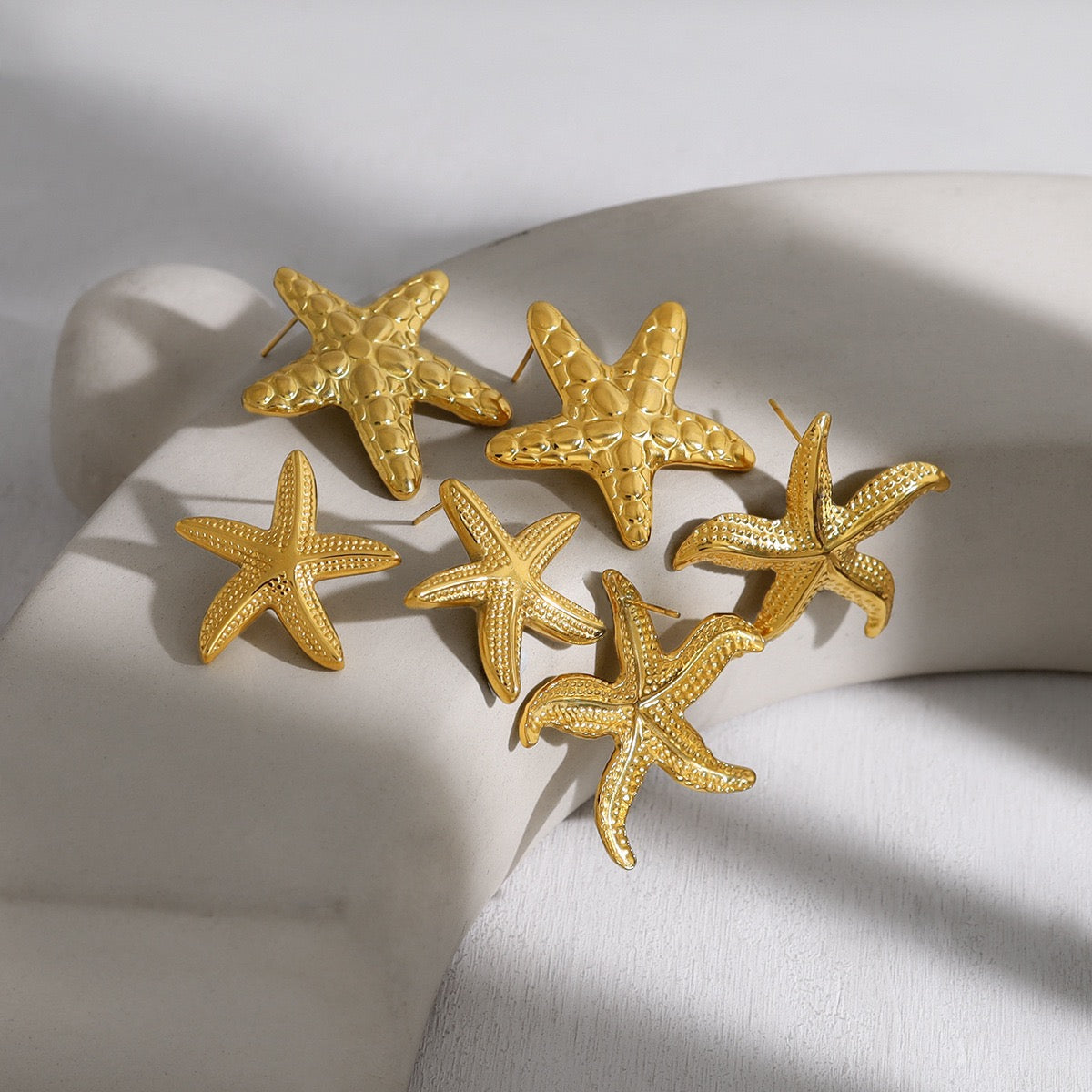 Glen classic dainty starfish earrings