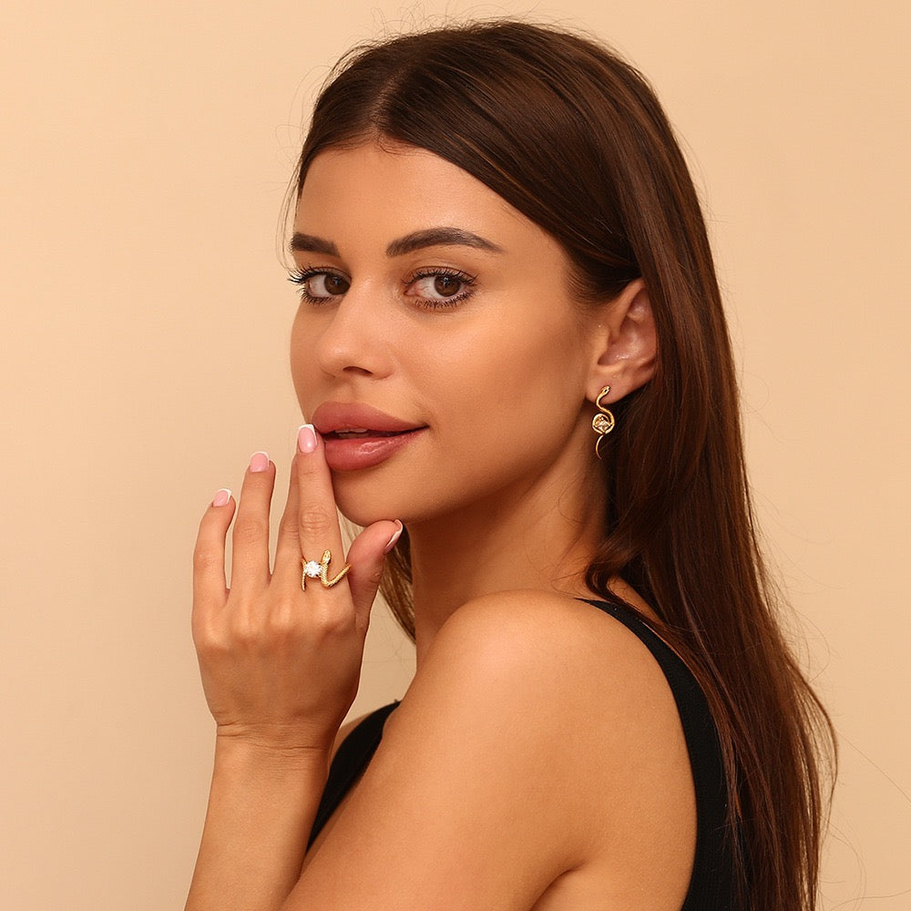 Serpentine Snake Ring