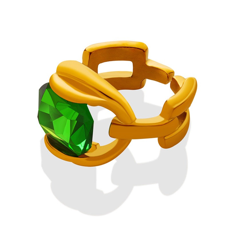 Valentina Emerald Rings