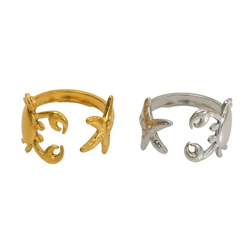 Solara Sea Creatures Ring
