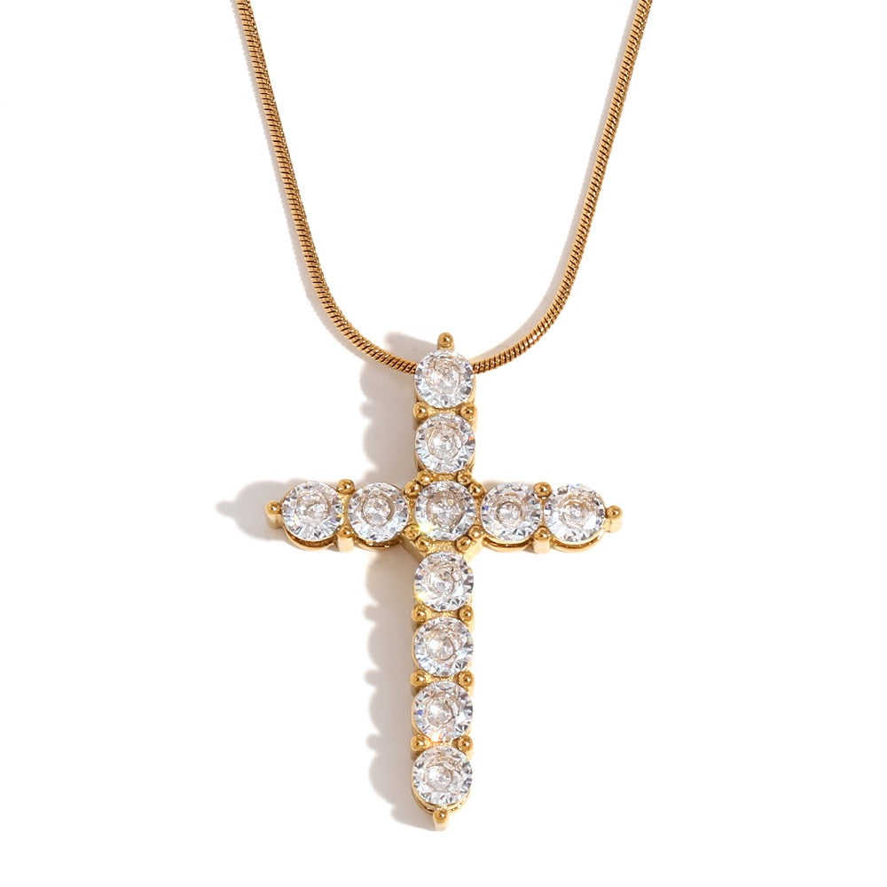 Barcelona cross necklaces