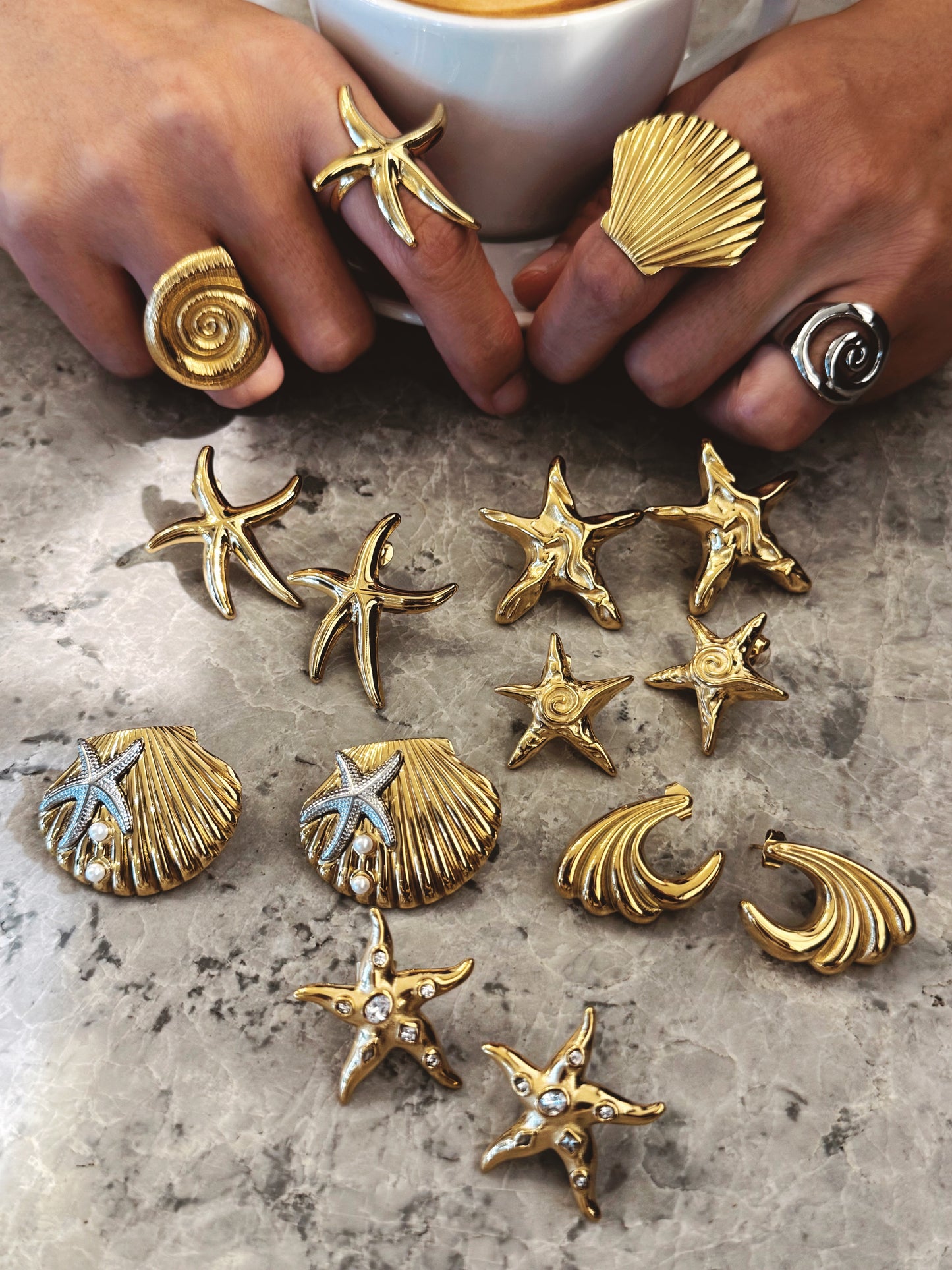 Athena Bondi sea star collection
