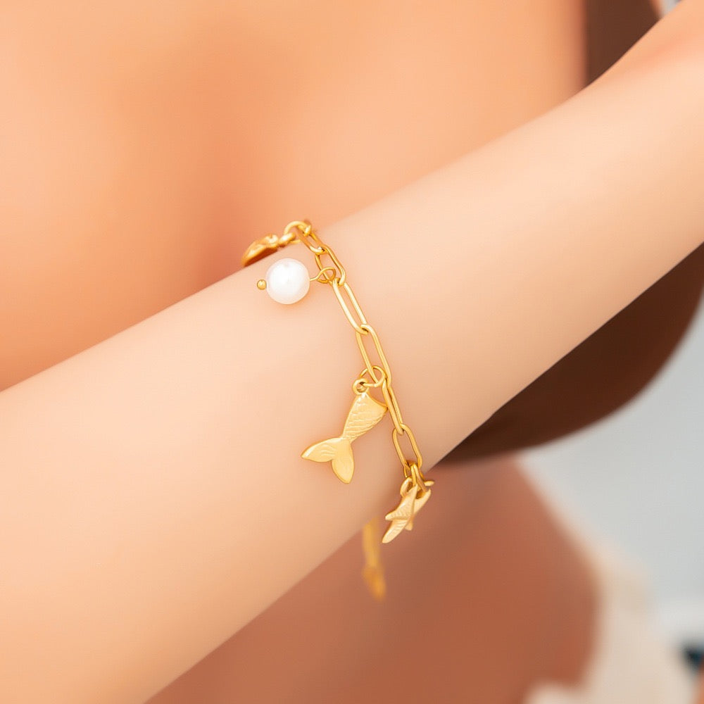 Kevin Bondi summer ocean charm bracelets