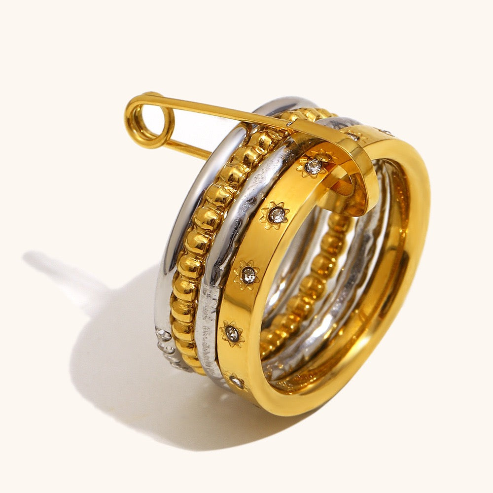 Penny pin layer ring