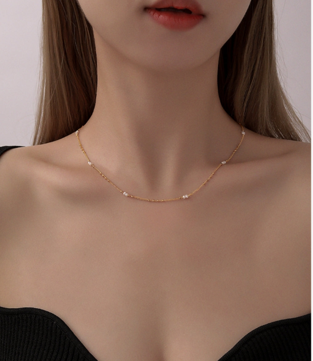 Aubree Dream pearl necklace