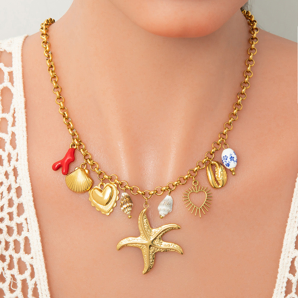 Glen classic dainty starfish earrings