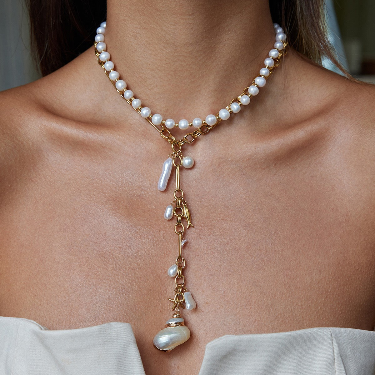 Bondi Yuki summer handmade  charm necklaces