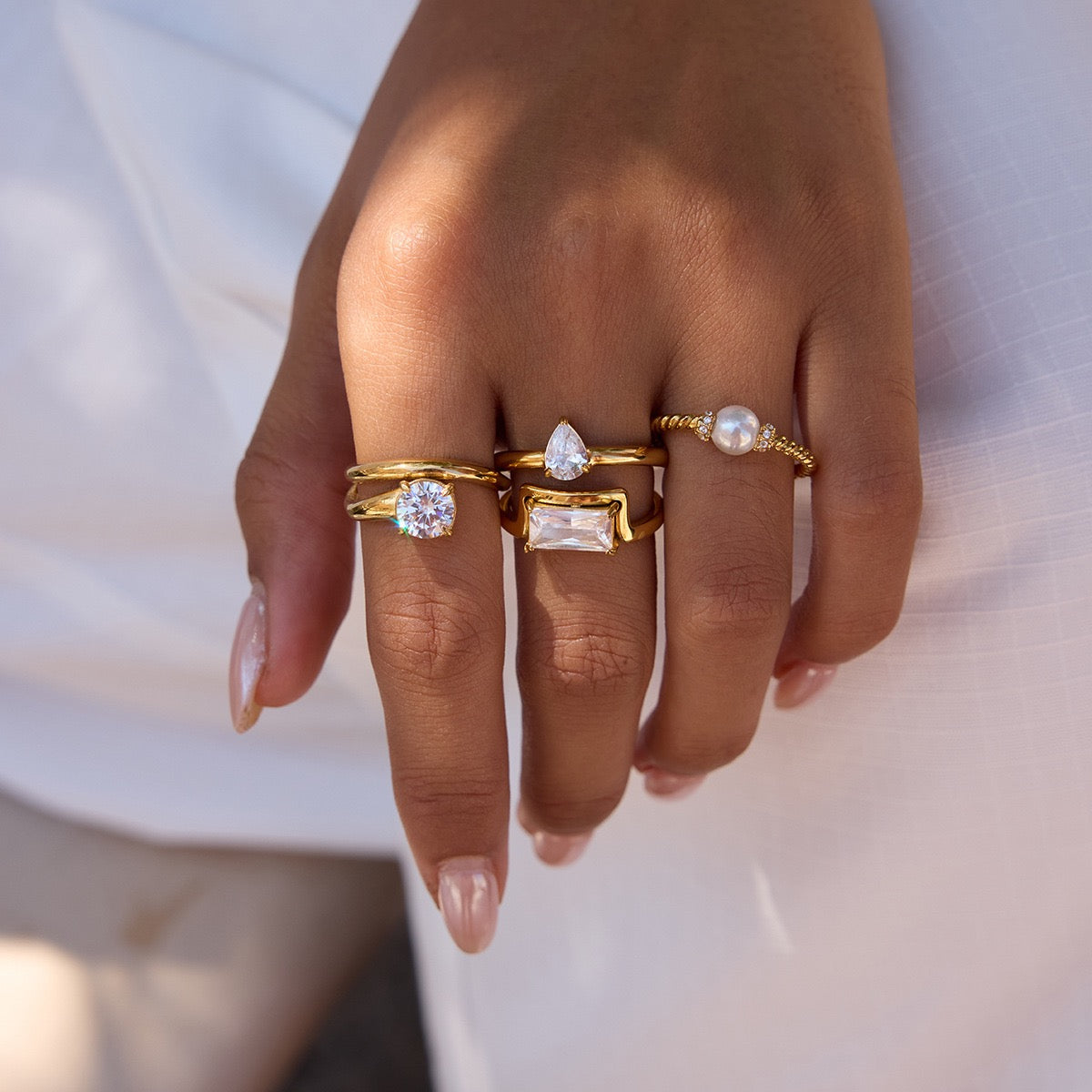 Valencia Zirconia Statement Ring