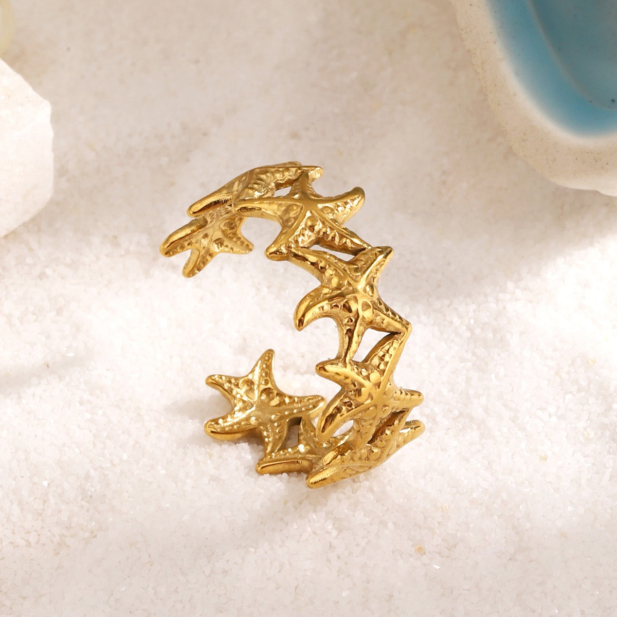 Glen classic dainty starfish earrings