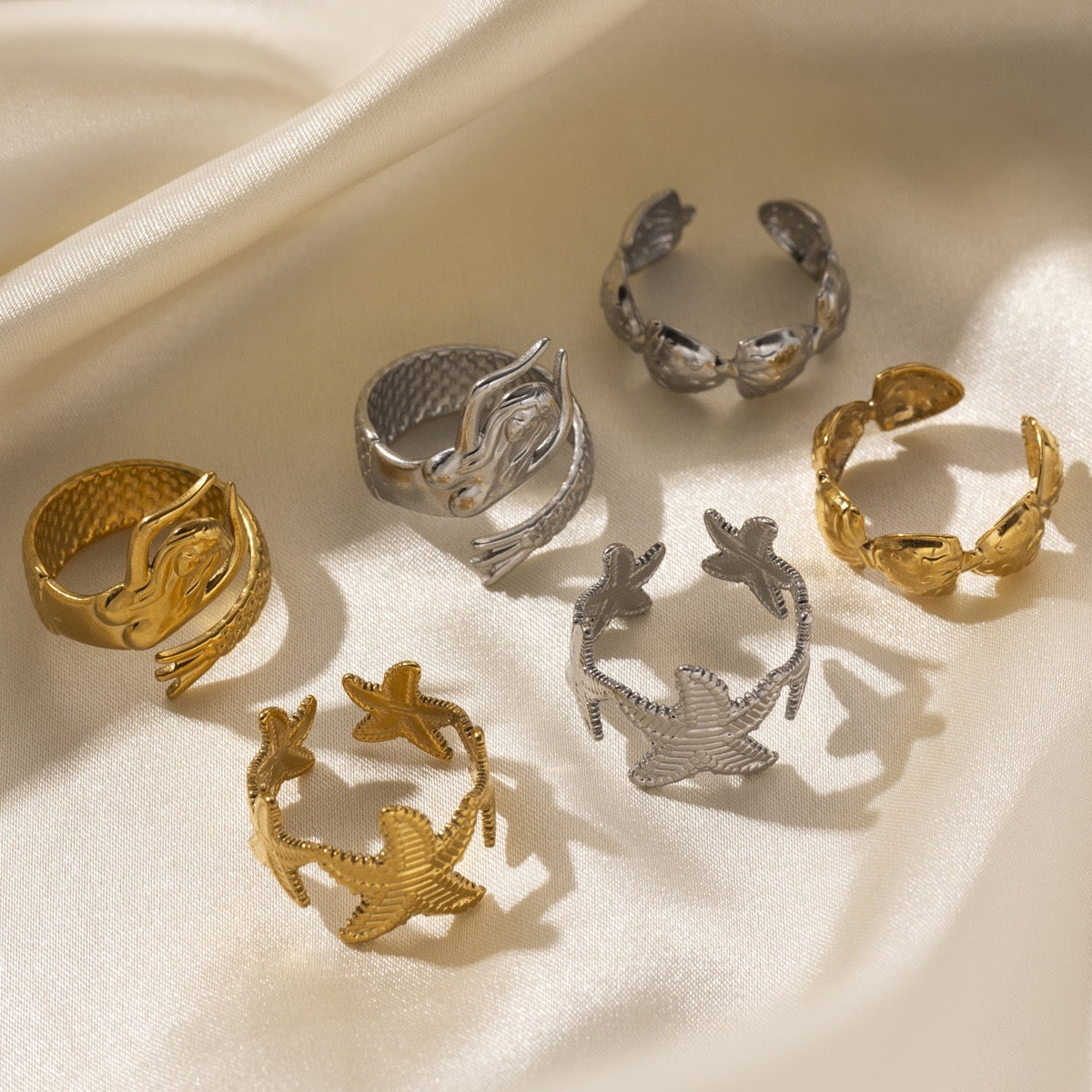 Glen classic dainty starfish earrings