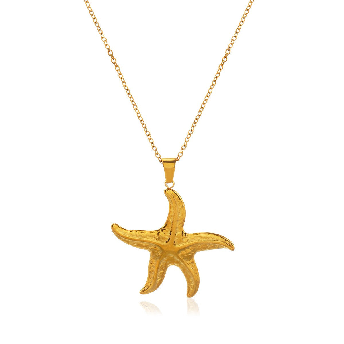 Starfish pendant necklace