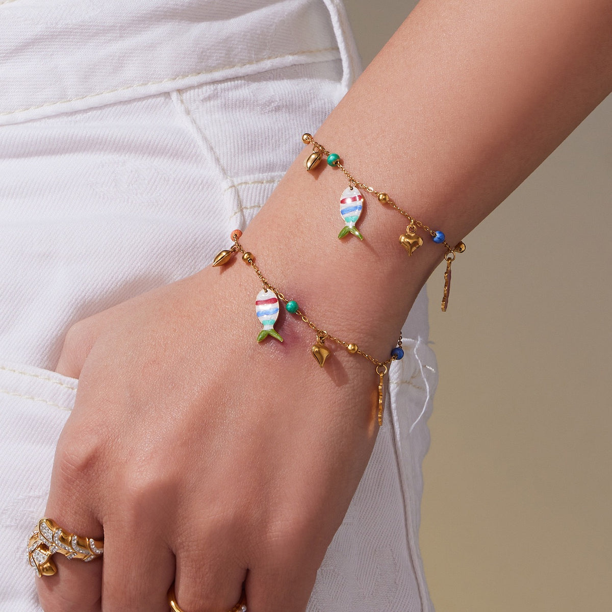 Blue Bondi sun charm collections