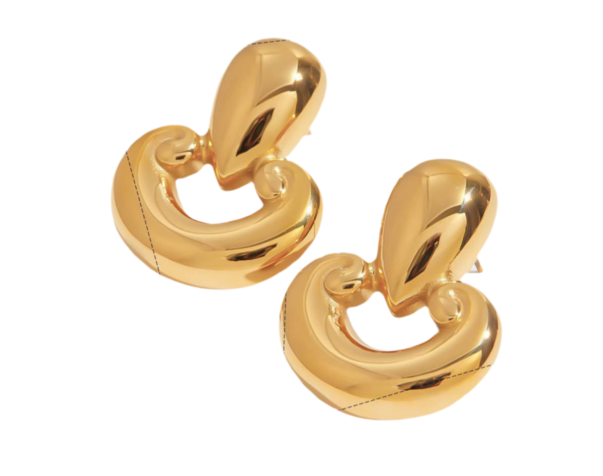 Tasmine chubby earrings