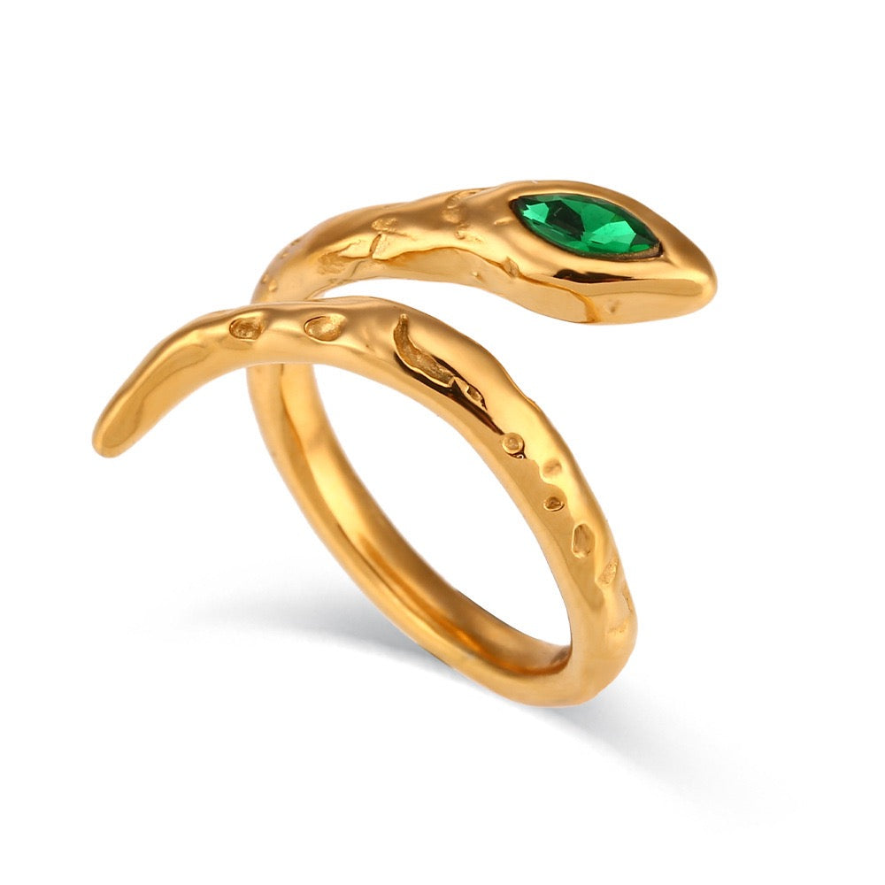 Serpentine Snake Ring