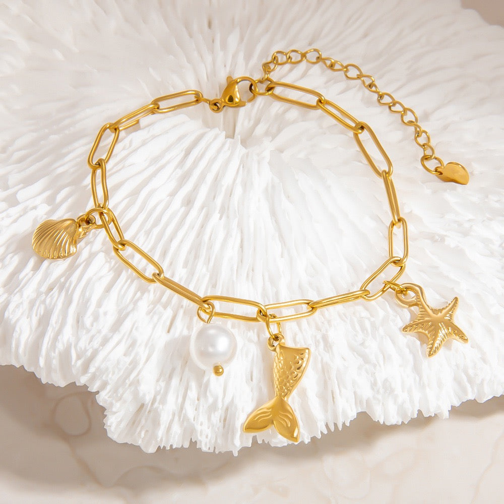 Kevin Bondi summer ocean charm bracelets