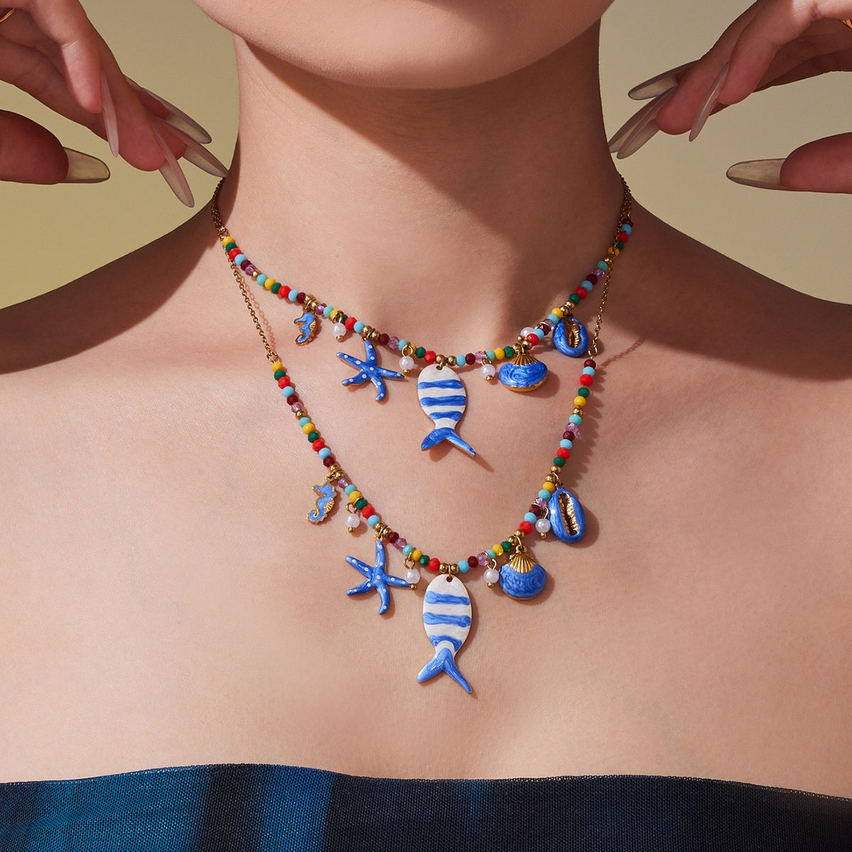 Blue Bondi sun charm collections