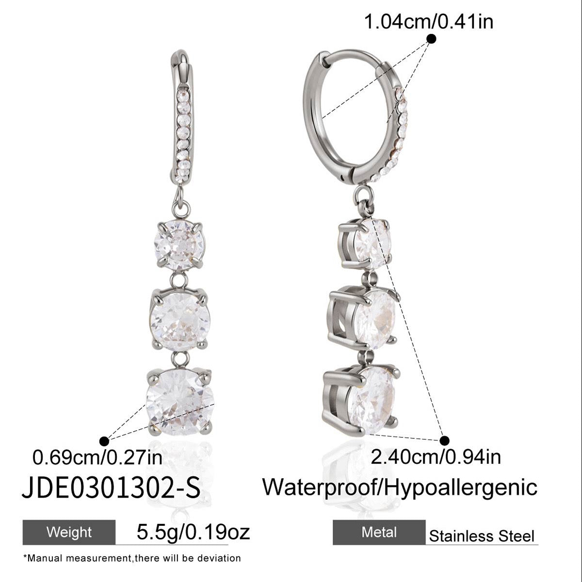Little stars earrings collections