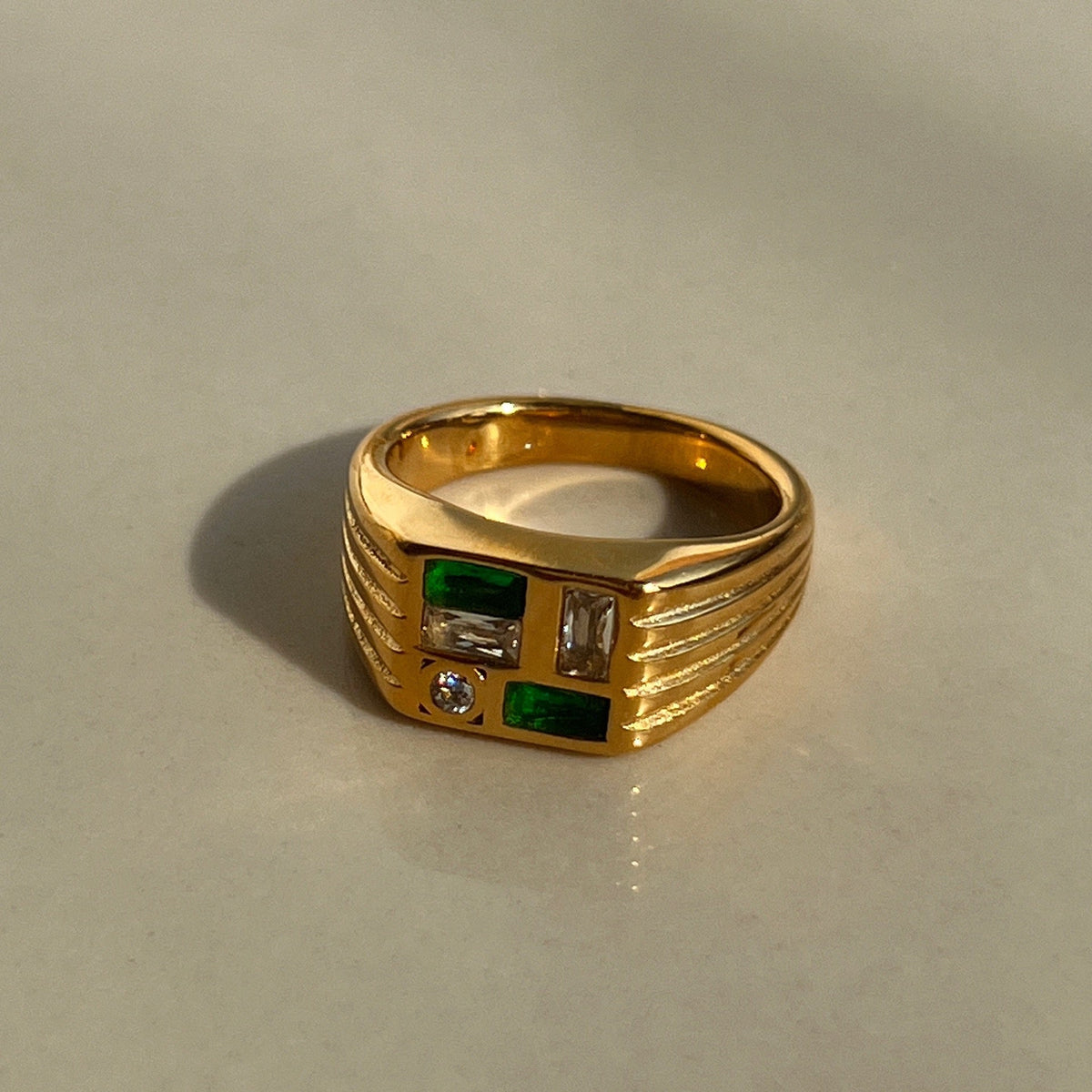 Valentina Emerald Rings