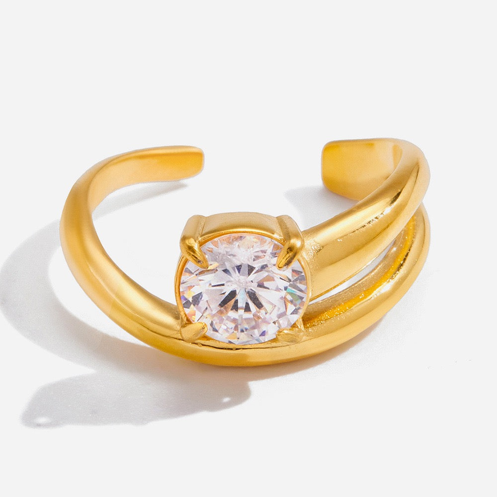 Valencia Zirconia Statement Ring