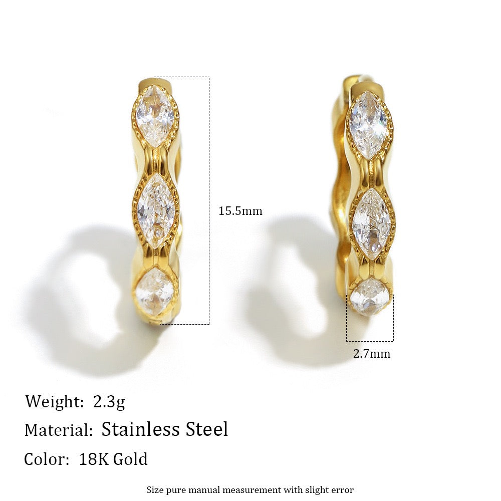 Dainty rock hoops
