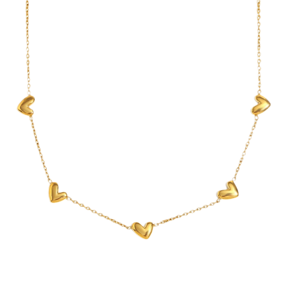 Dainty heart necklace