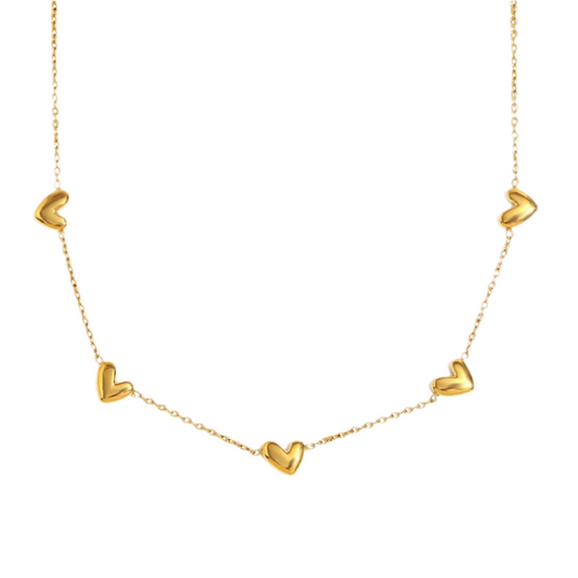 Dainty heart necklace