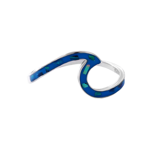 Kila Opal wave ring