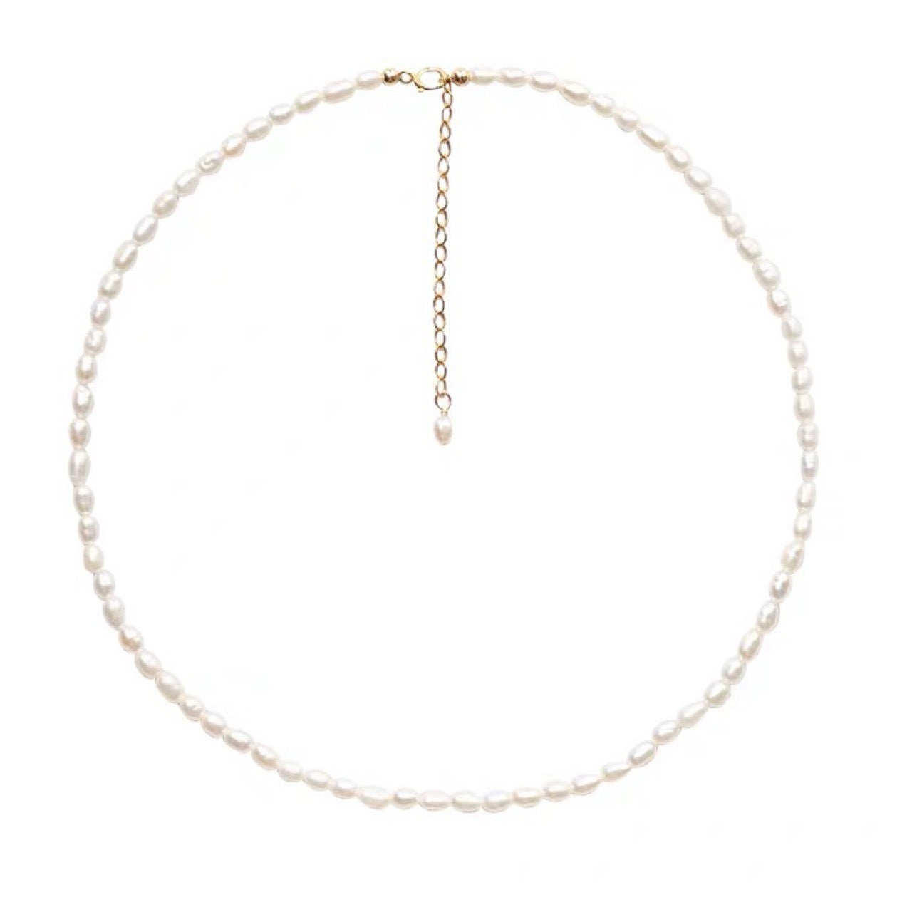 Othenia freshwater pearls necklace 4mm