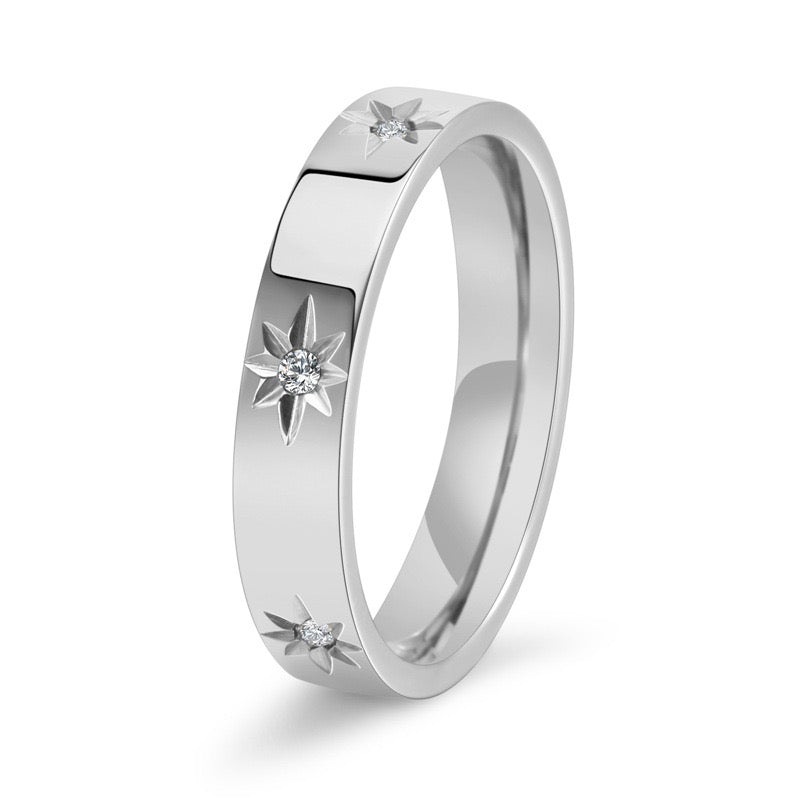 Teresa Octagram star rings