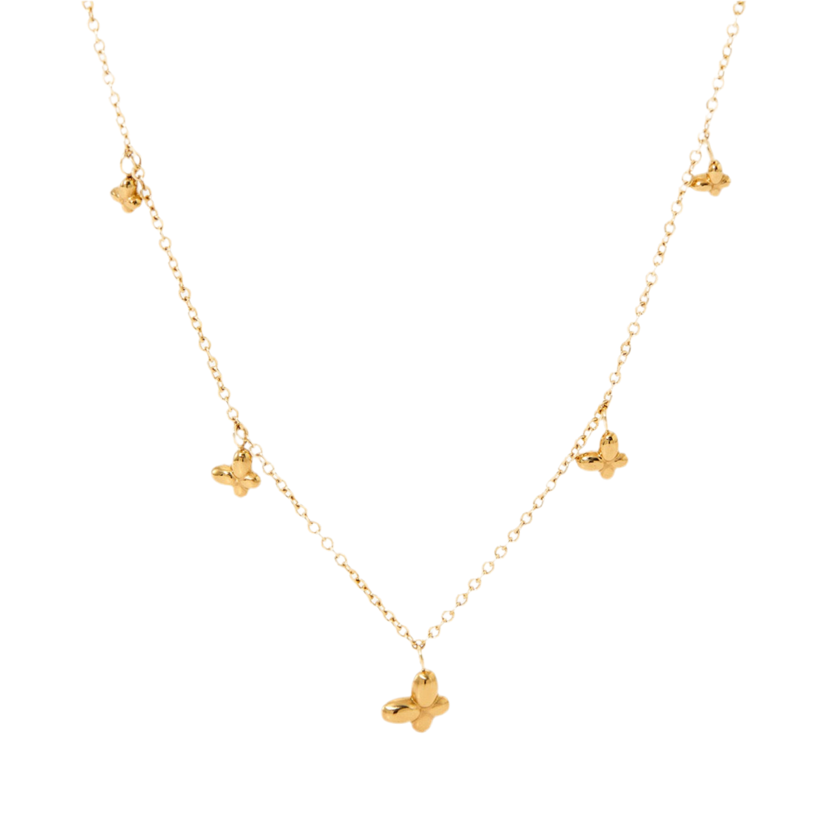 Dainty butterfly necklace