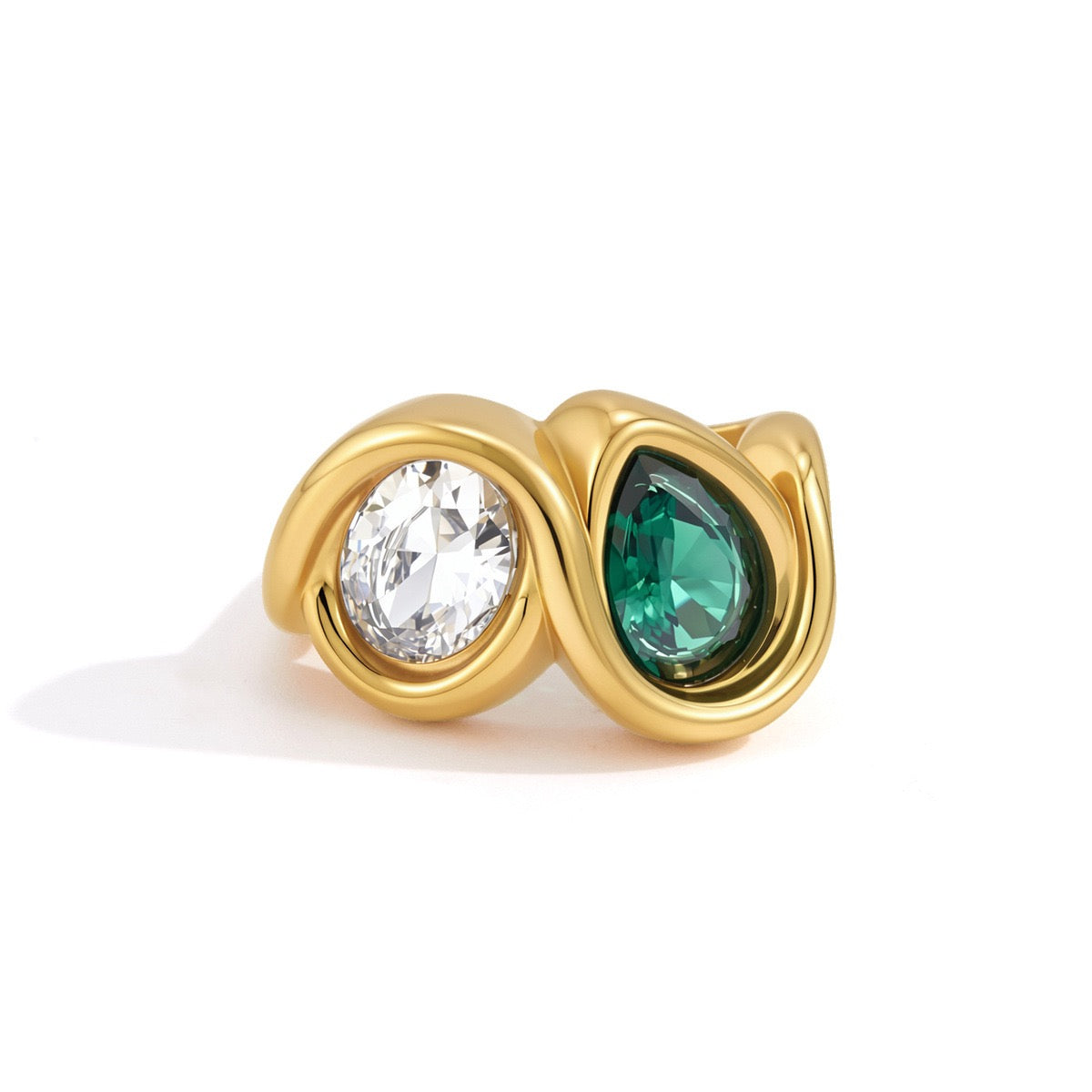 Valentina Emerald Rings