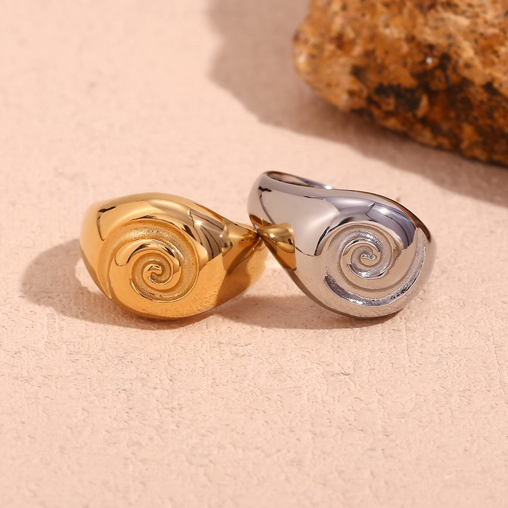 Sakura swirl rings