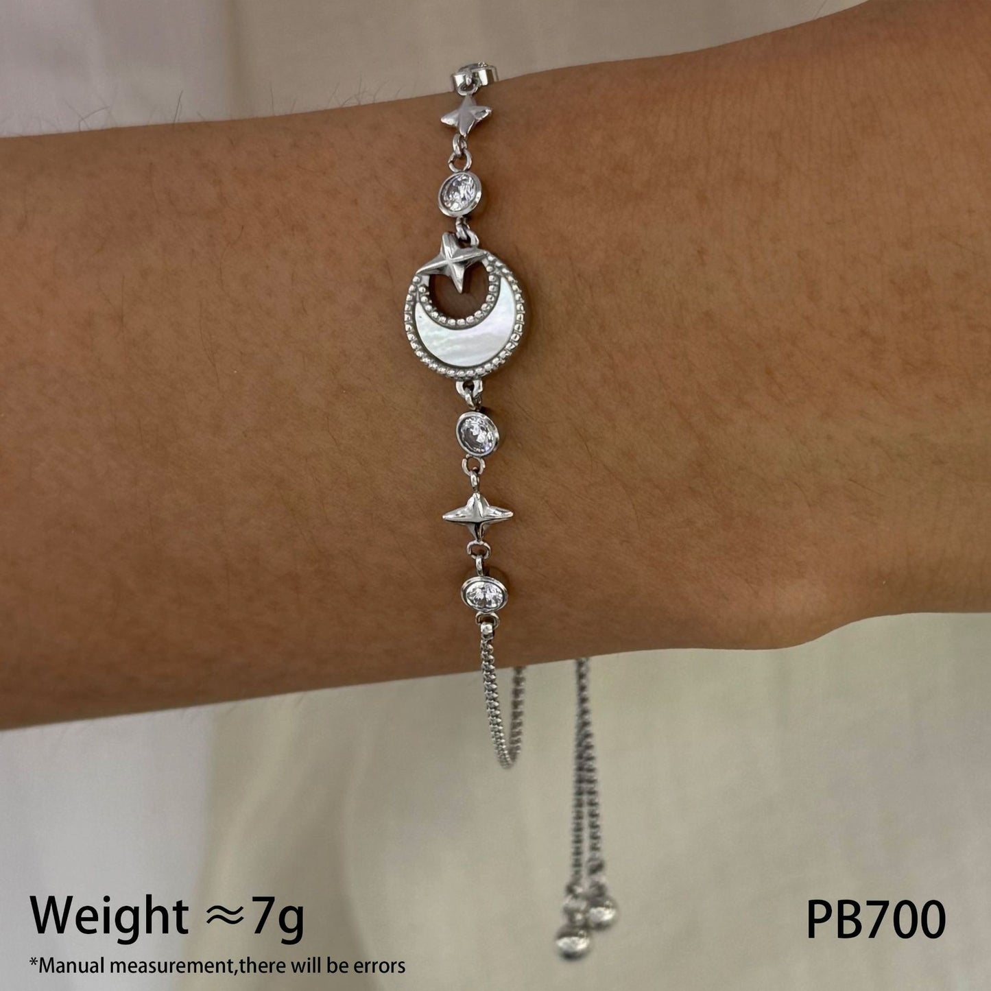 Pure moon bracelet