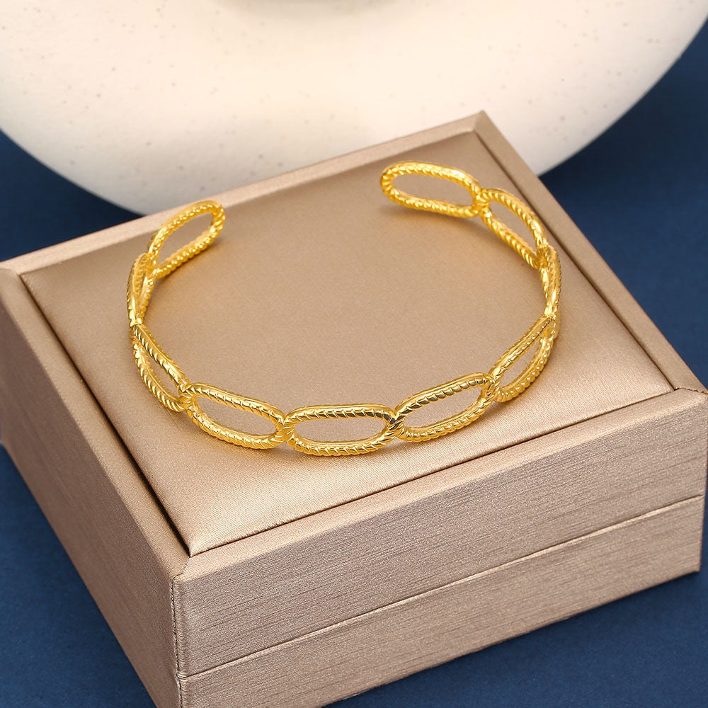 Square Hoop bangle
