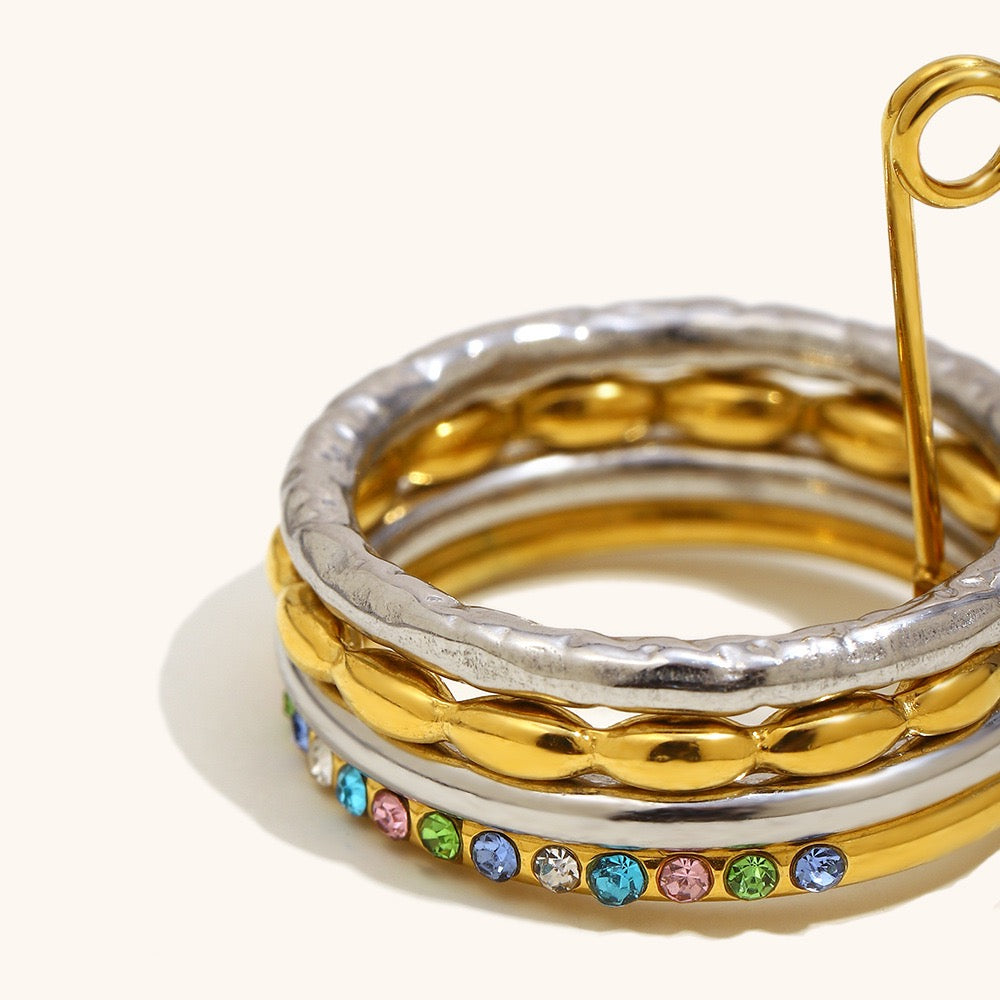 Penny pin layer ring