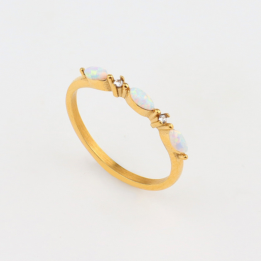 Lauren Precious opal rings