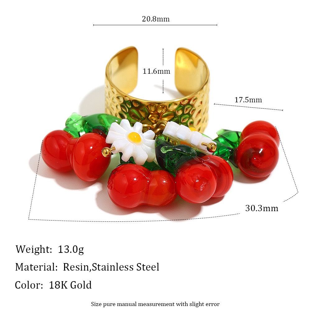 Italian garen rings collection