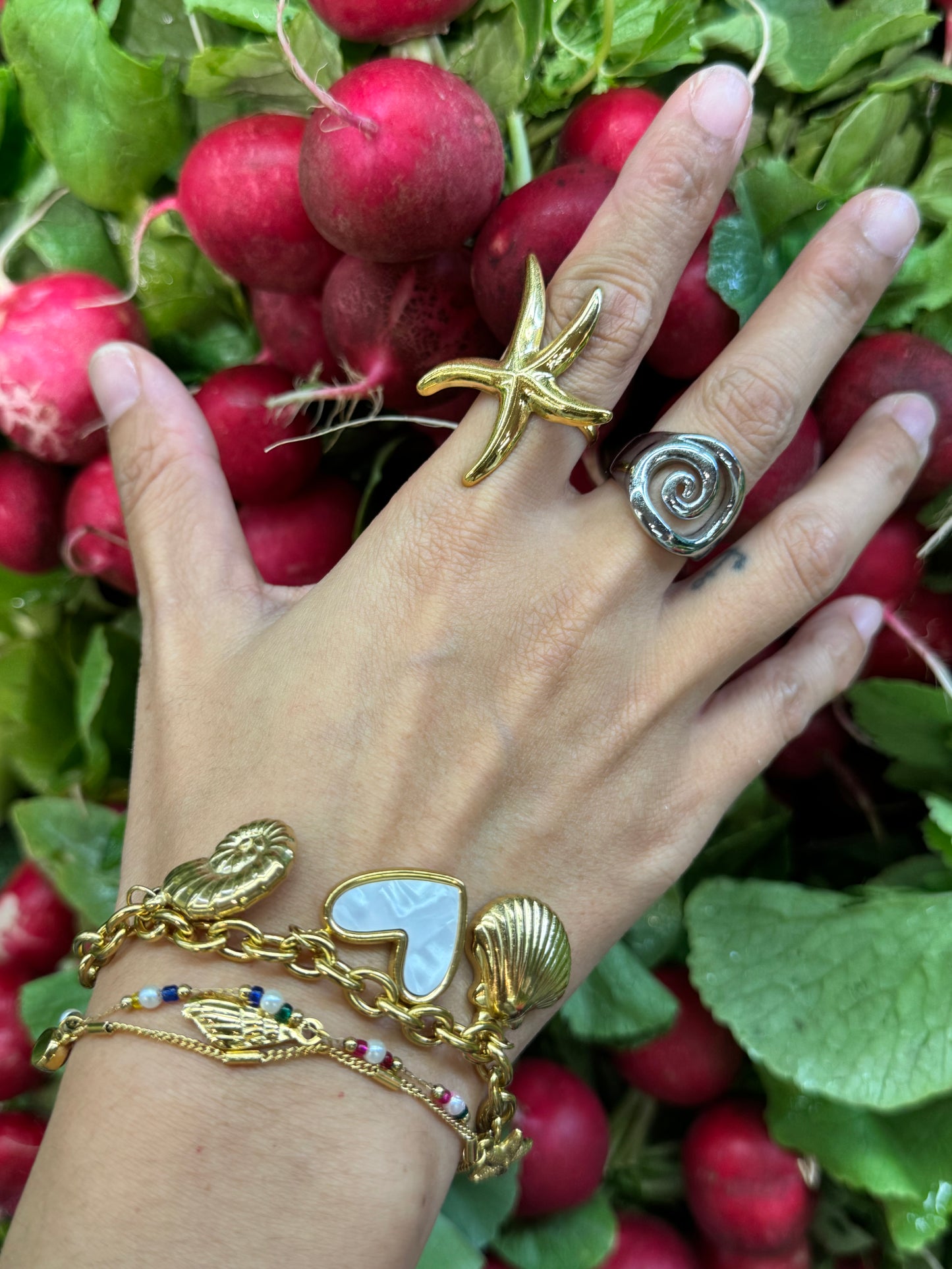 Anny Bondi rainbow charm bracelets collections