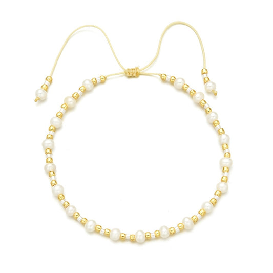 Emilia Mini freshwater pearls handmade bracelet