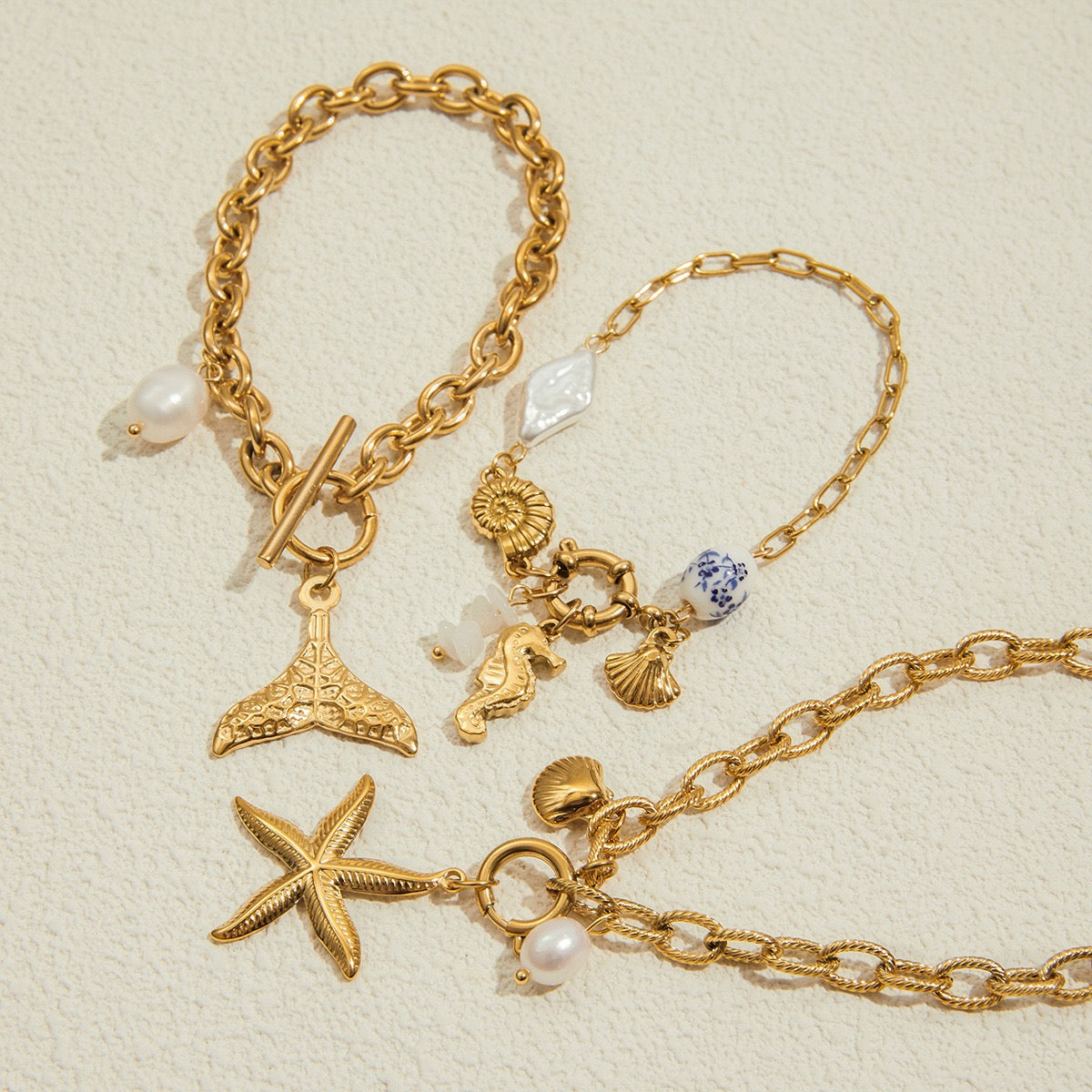 Starfish bracelet collections