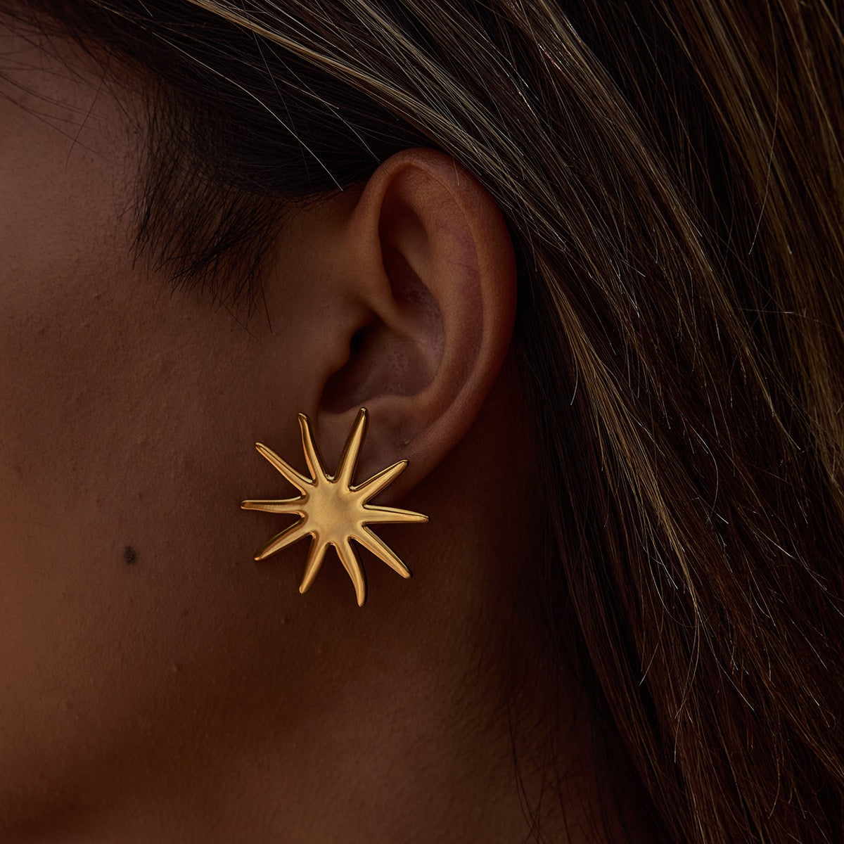 Sun earrings collection