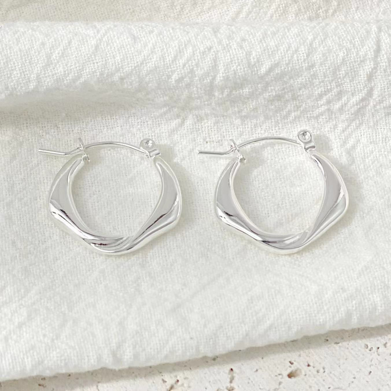 Gina hoops earrings