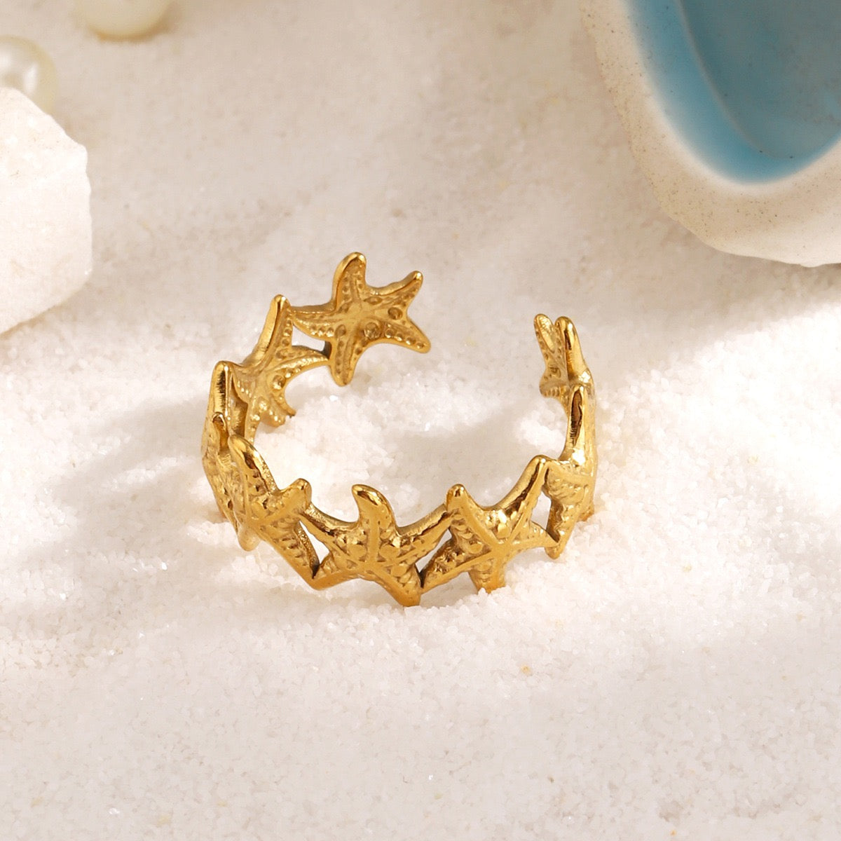 Glen classic dainty starfish earrings