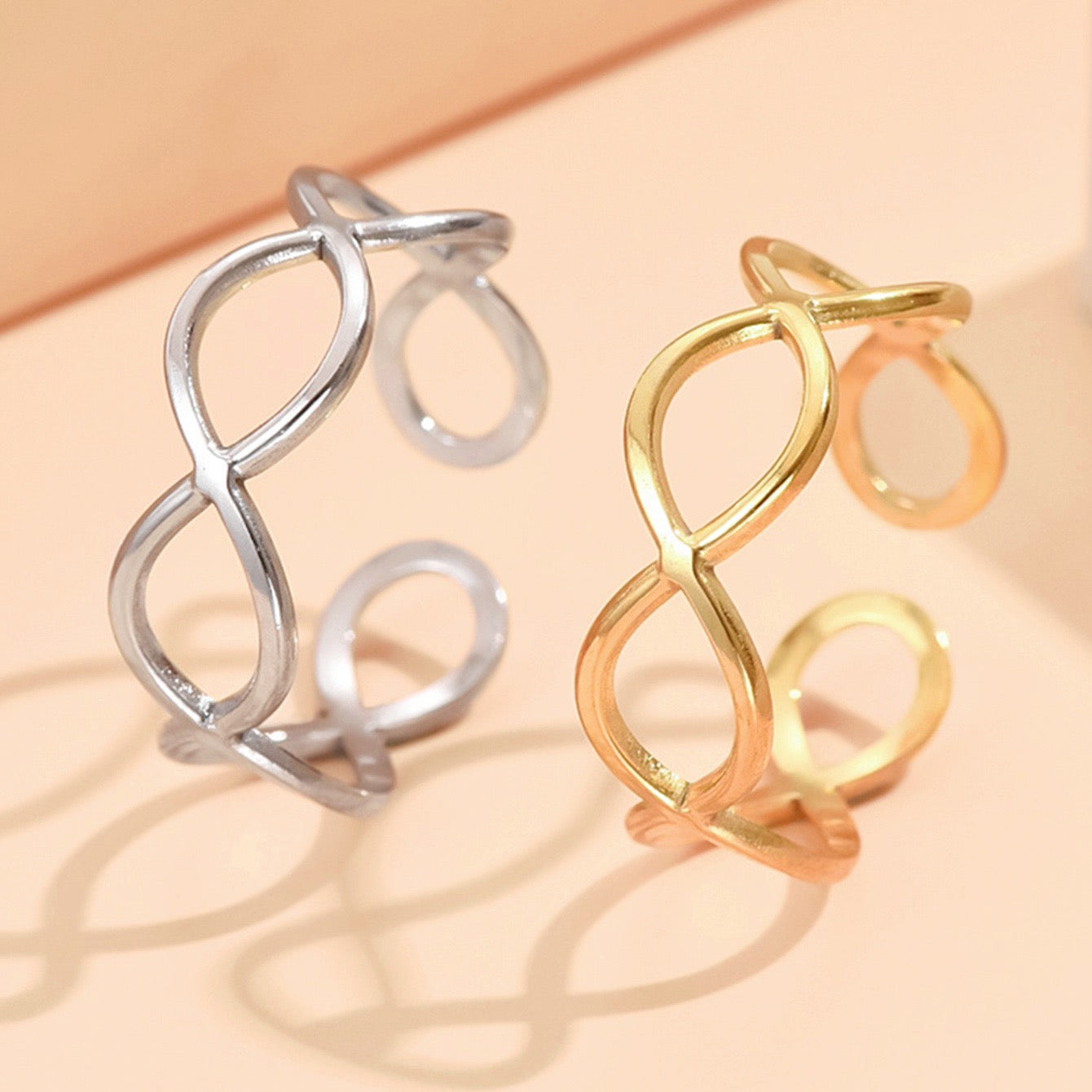 Hoop rings and bangles