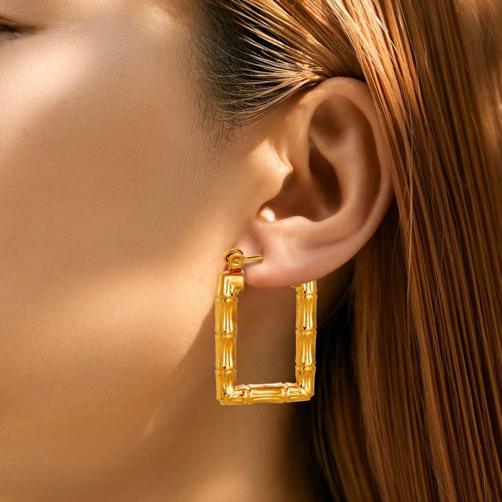 Lava square hoops