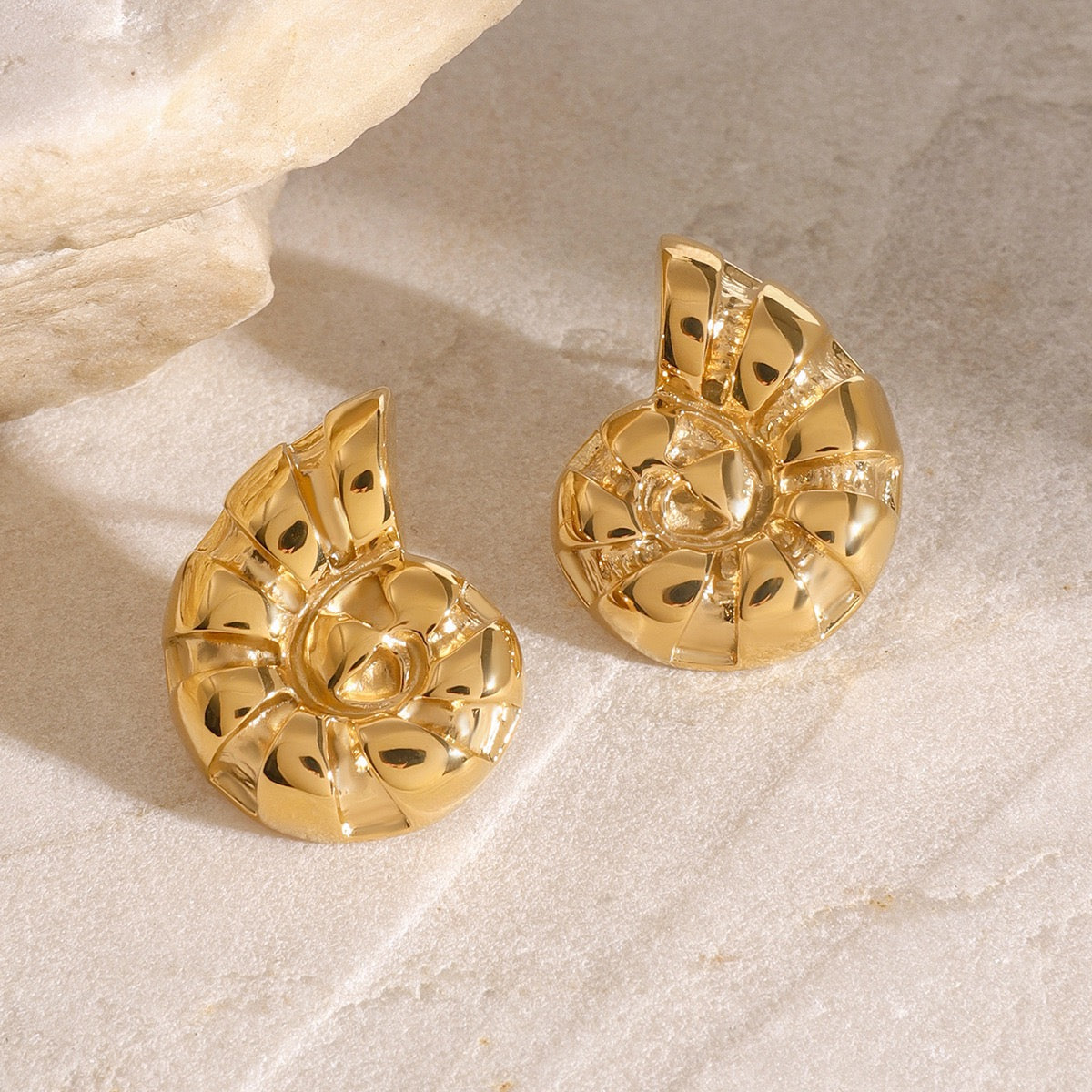 Louisa hoops abstract earrings